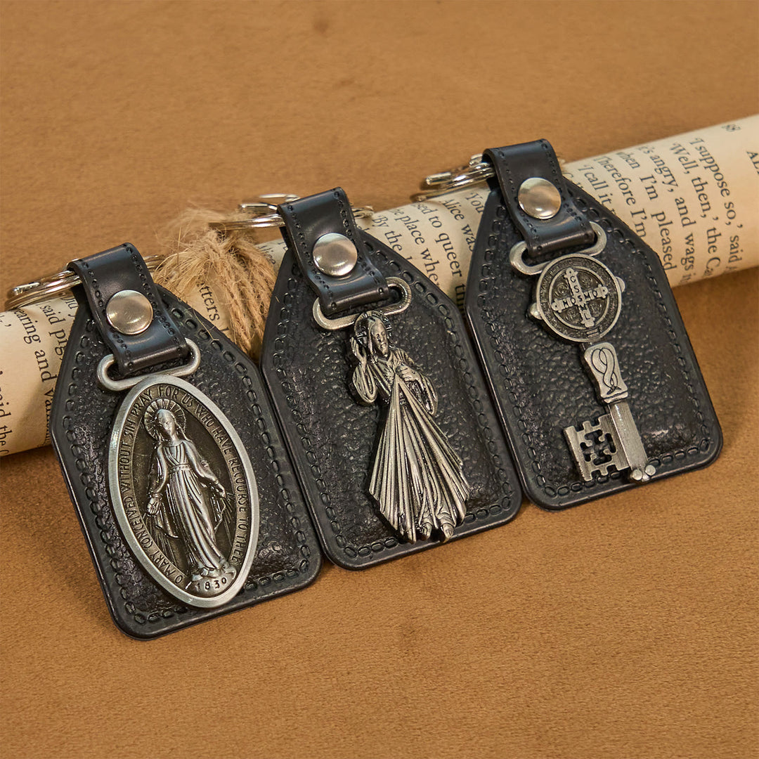 Christianartworkshop 12 Patterns Christian-Inspired Keychains Pendants: Faith on the Go - image 40