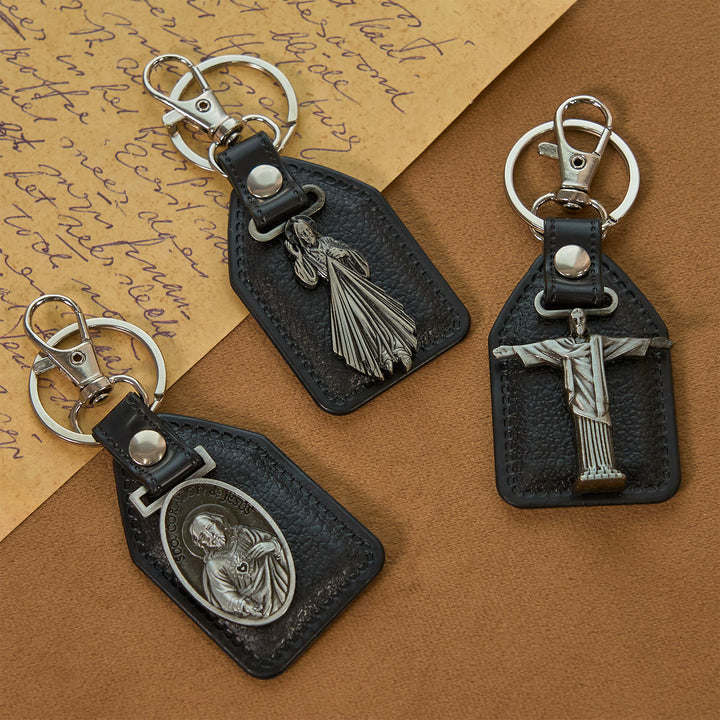 Christianartworkshop 12 Patterns Christian-Inspired Keychains Pendants: Faith on the Go - image 10