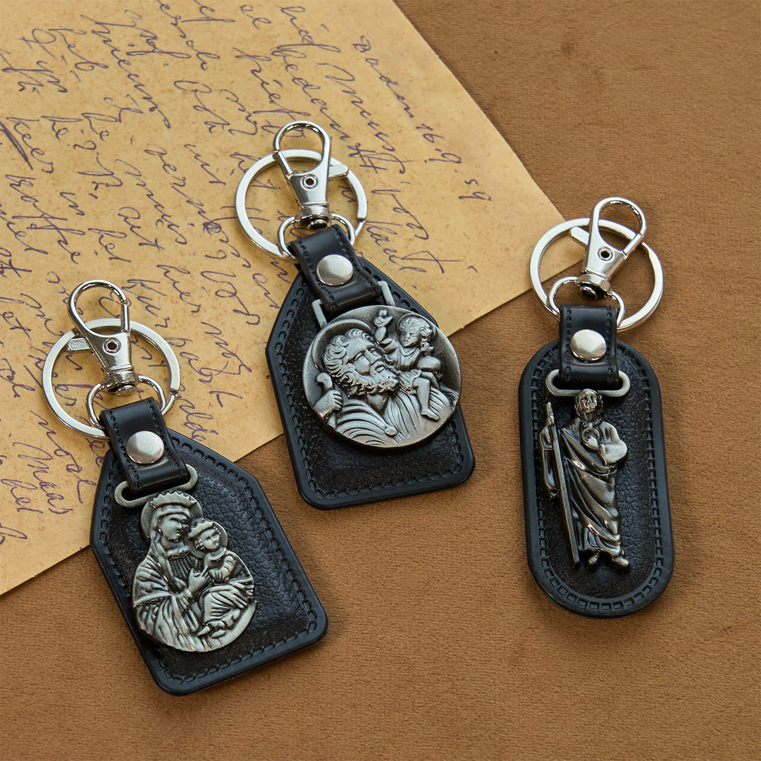 Christianartworkshop 12 Patterns Christian-Inspired Keychains Pendants: Faith on the Go - image 12