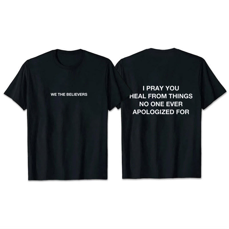 Christianartworkshop I Pray You Heal From Things No One Ever Apologized For T-Shirt - Black - 2XL - image 0