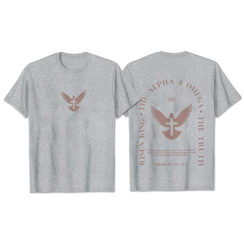 Christianartworkshop Jesus Is The Way The Truth The Life Cotton T-Shirt - image 18