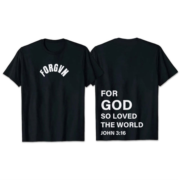 Christianartworkshop Forgvn T- Shirt