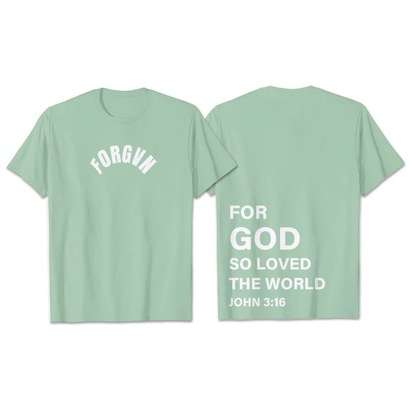 Christianartworkshop Forgvn T- Shirt