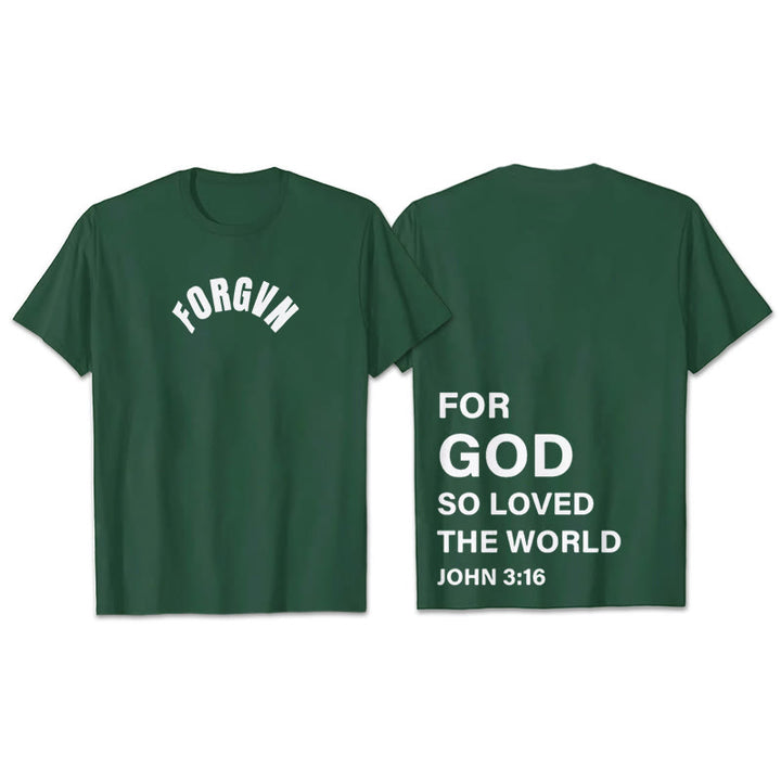 Christianartworkshop Forgvn T- Shirt