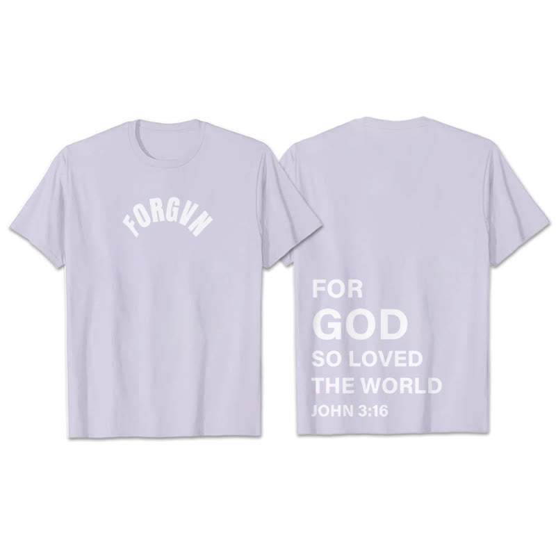 Christianartworkshop Forgvn T- Shirt - Purple - 2XL - image 20