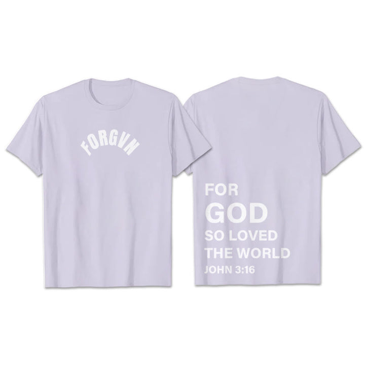 Christianartworkshop Forgvn T- Shirt - Purple - 2XL - image 20