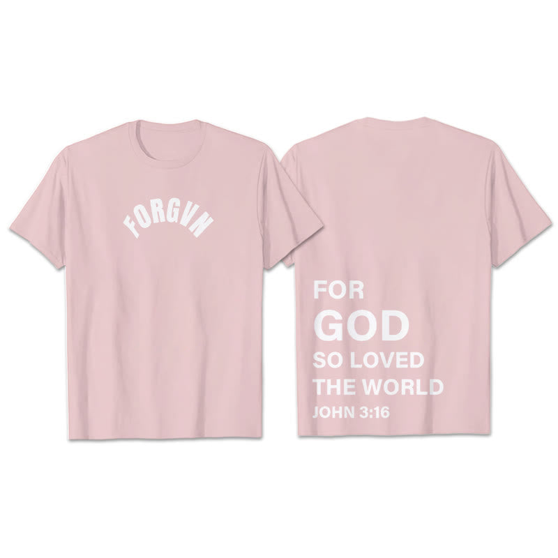 Christianartworkshop Forgvn T- Shirt