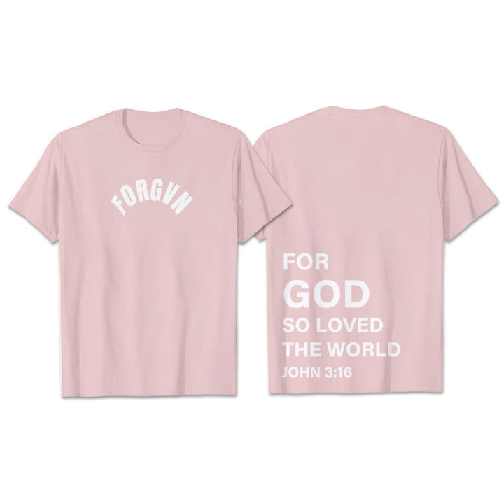 Christianartworkshop Forgvn T- Shirt