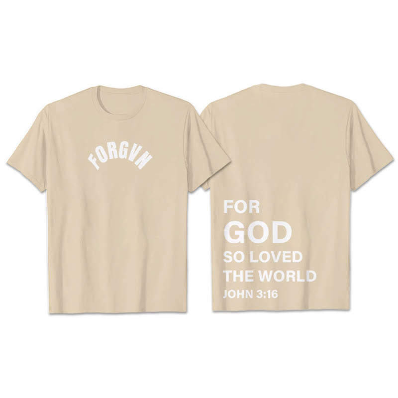 Christianartworkshop Forgvn T- Shirt