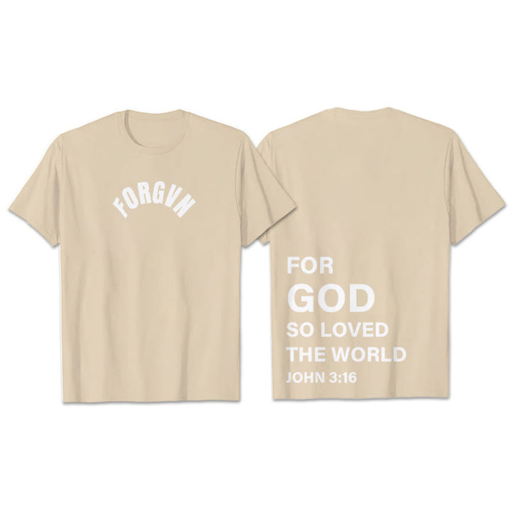 Christianartworkshop Forgvn T- Shirt - Beige - 2XL - image 8