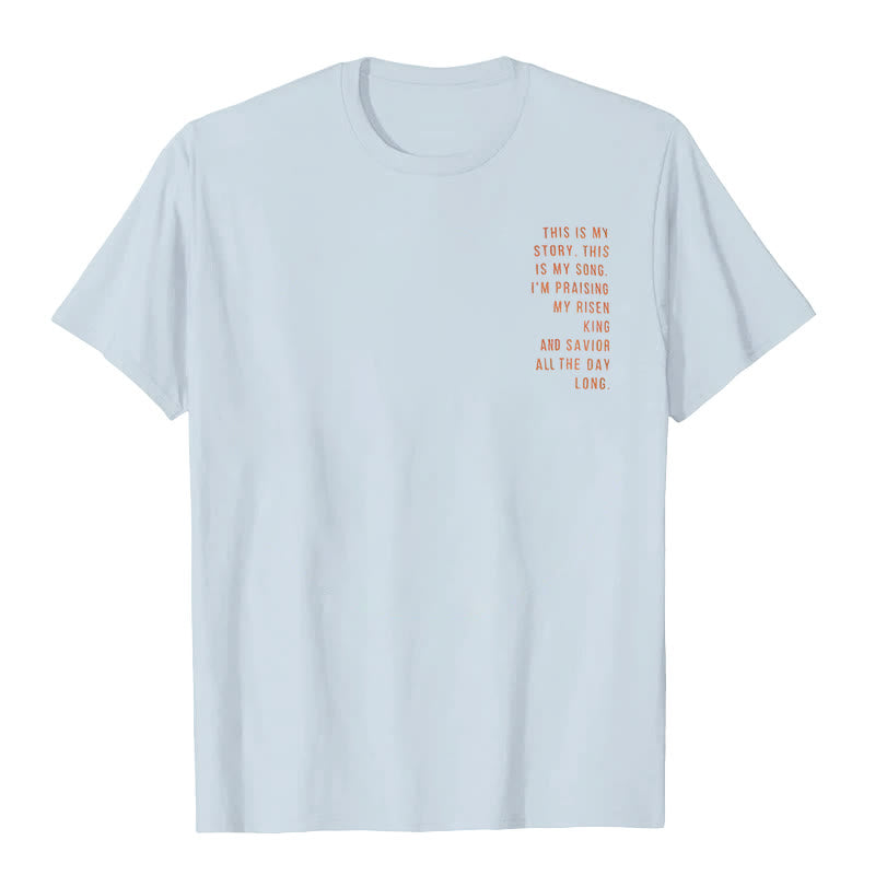 Christianartworkshop This is My Story, This is My Song Graphic T-Shirt  - image 19