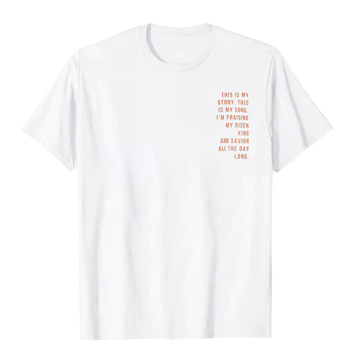 Christianartworkshop This is My Story, This is My Song Graphic T-Shirt  - image 7