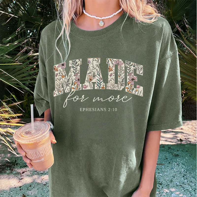 Christianartworkshop Made for More Washed T-Shirt - image 6