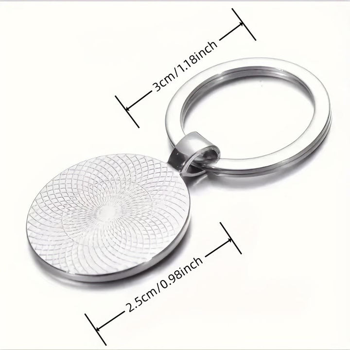 Christianartworkshop Spiritual Companion Knights Templar Keychain: Faith-Filled Token of Chivalric Grace - image 5