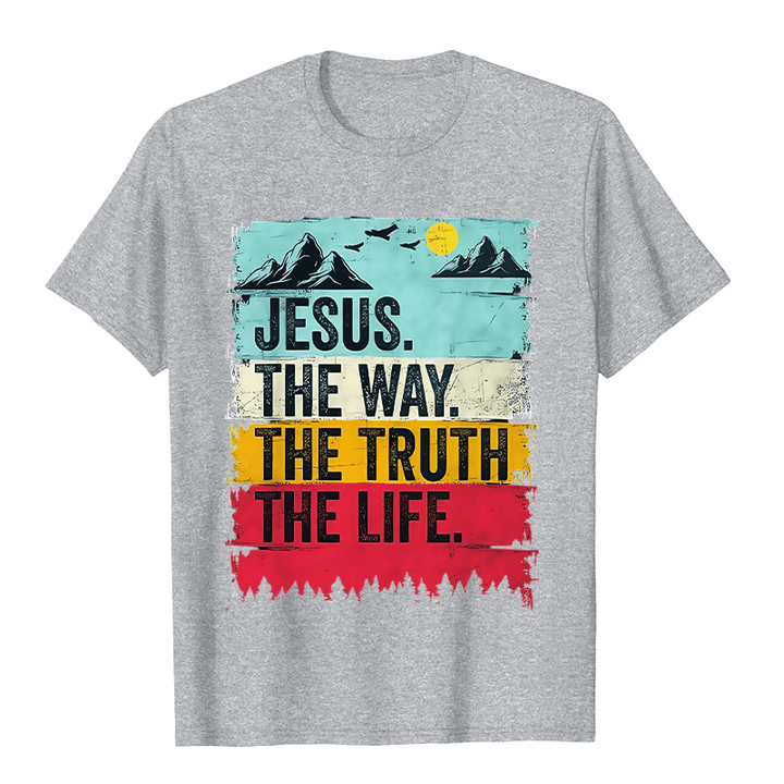 Christianartworkshop Jesus The Way The Truth The Life Unisex T-shirt