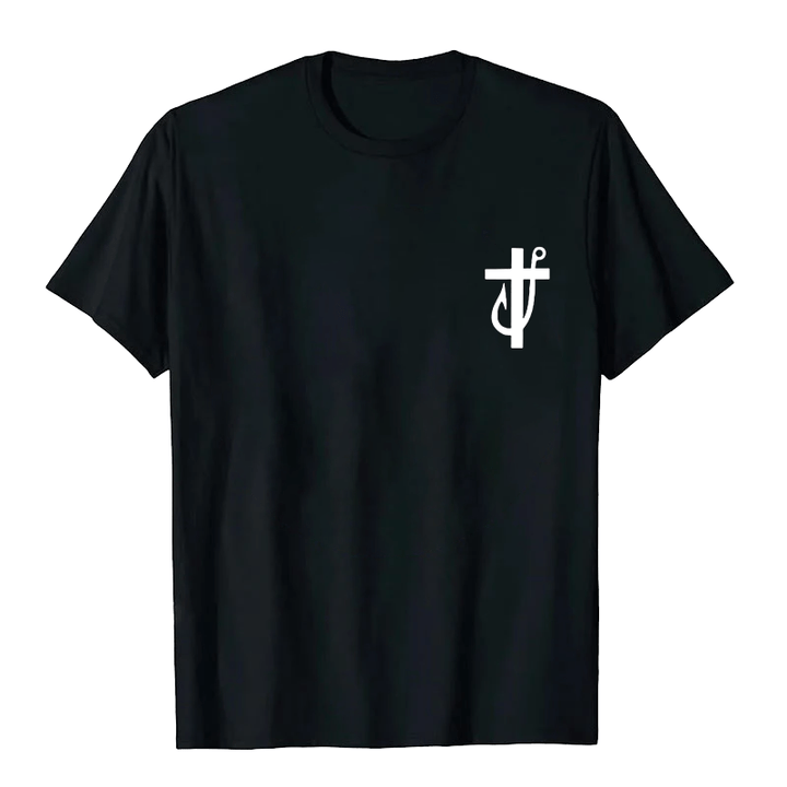 Christianartworkshop Jesus Made Me A Fisherman Mark 1:17 Unisex T-shirt - image 4