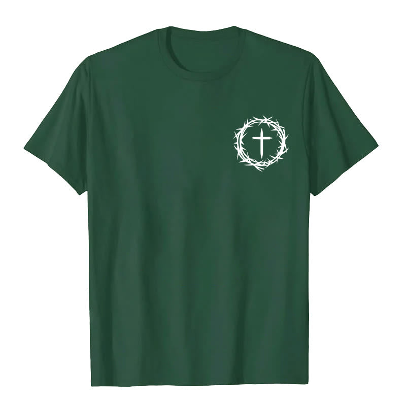 Christianartworkshop A Lot Can Happen In 3 Days Thorn Crown Cross Unisex T-shirt - image 1