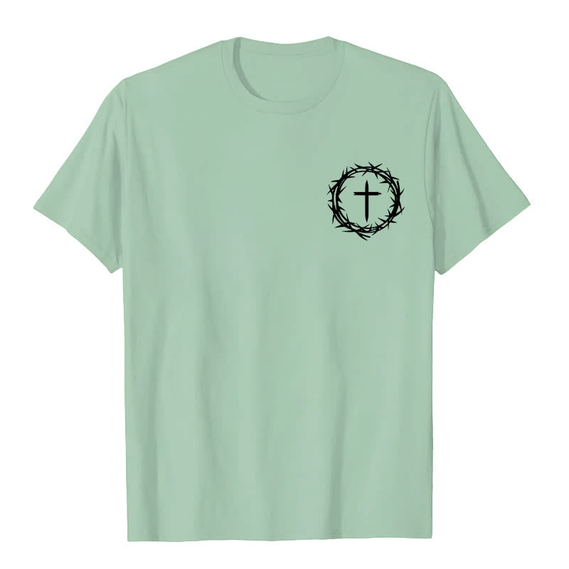 Christianartworkshop A Lot Can Happen In 3 Days Thorn Crown Cross Unisex T-shirt - image 19