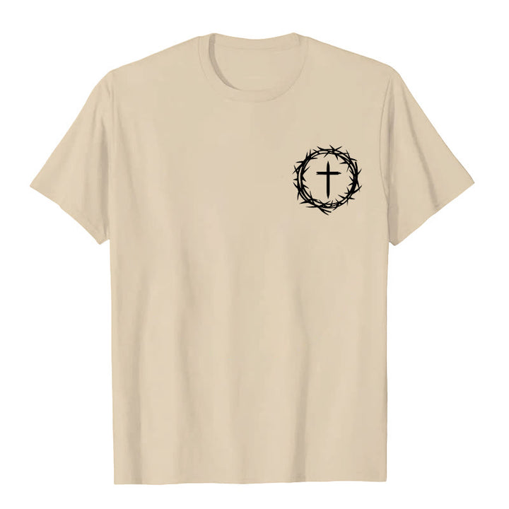 Christianartworkshop A Lot Can Happen In 3 Days Thorn Crown Cross Unisex T-shirt - image 23