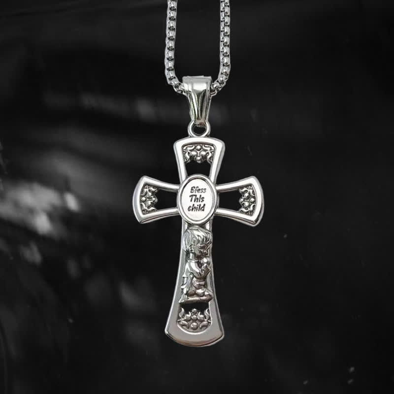 Christianartworkshop Child of God Faith Necklace: Steady Companion for Faithful Days - Silver-Color - image 4