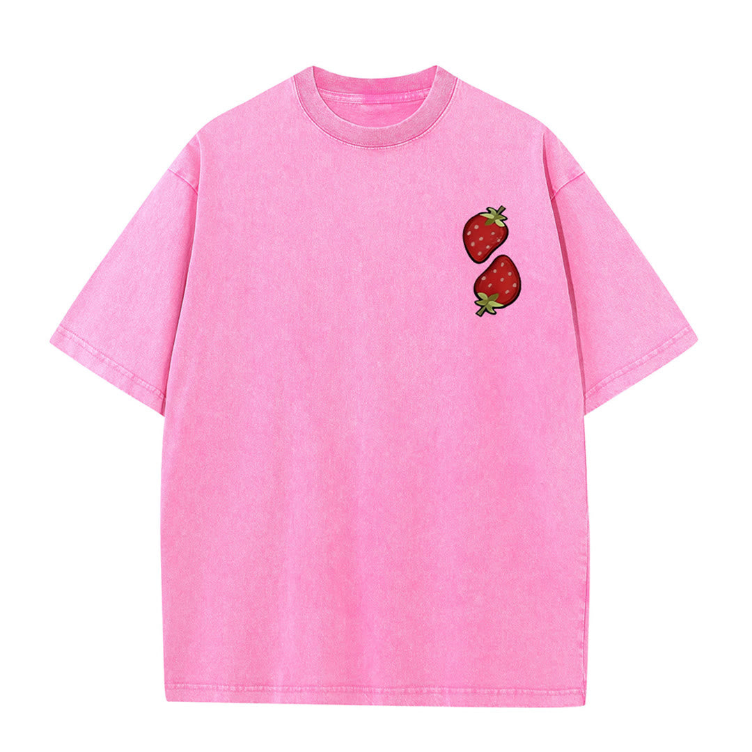 Christianartworkshop Fruit Of The Spirit Double Sided Unisex Washed T-shirt - image 18