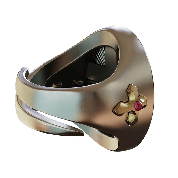 Christianartworkshop Sacred Heart Jesus Ring in 925 Silver: Symbol of Love and Sacrifice - image 7