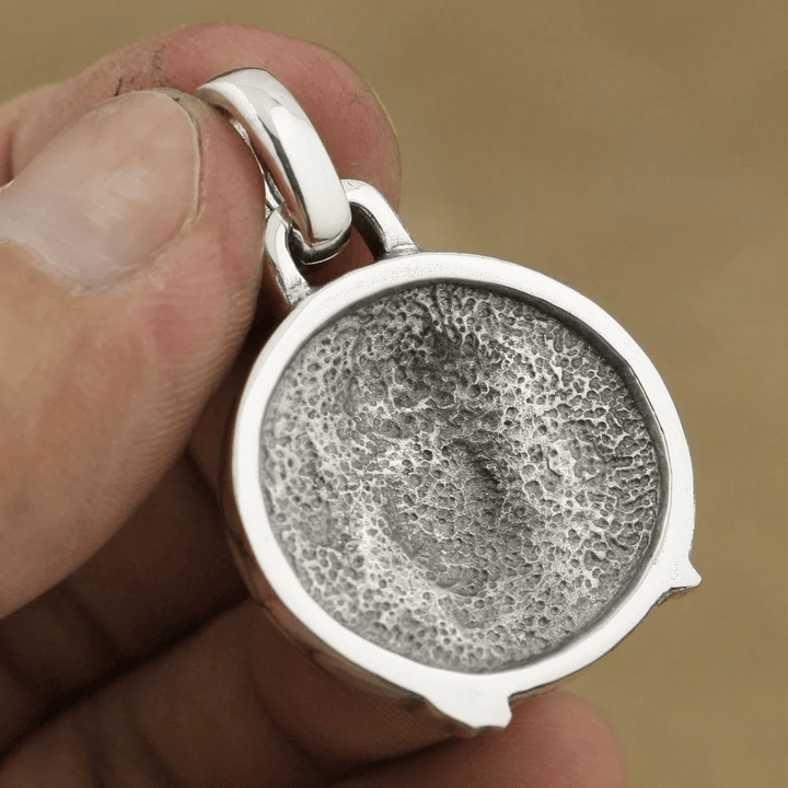 Christianartworkshop 925 Sterling Silver Jesus Crown of Thorns Sacred Necklace - image 7