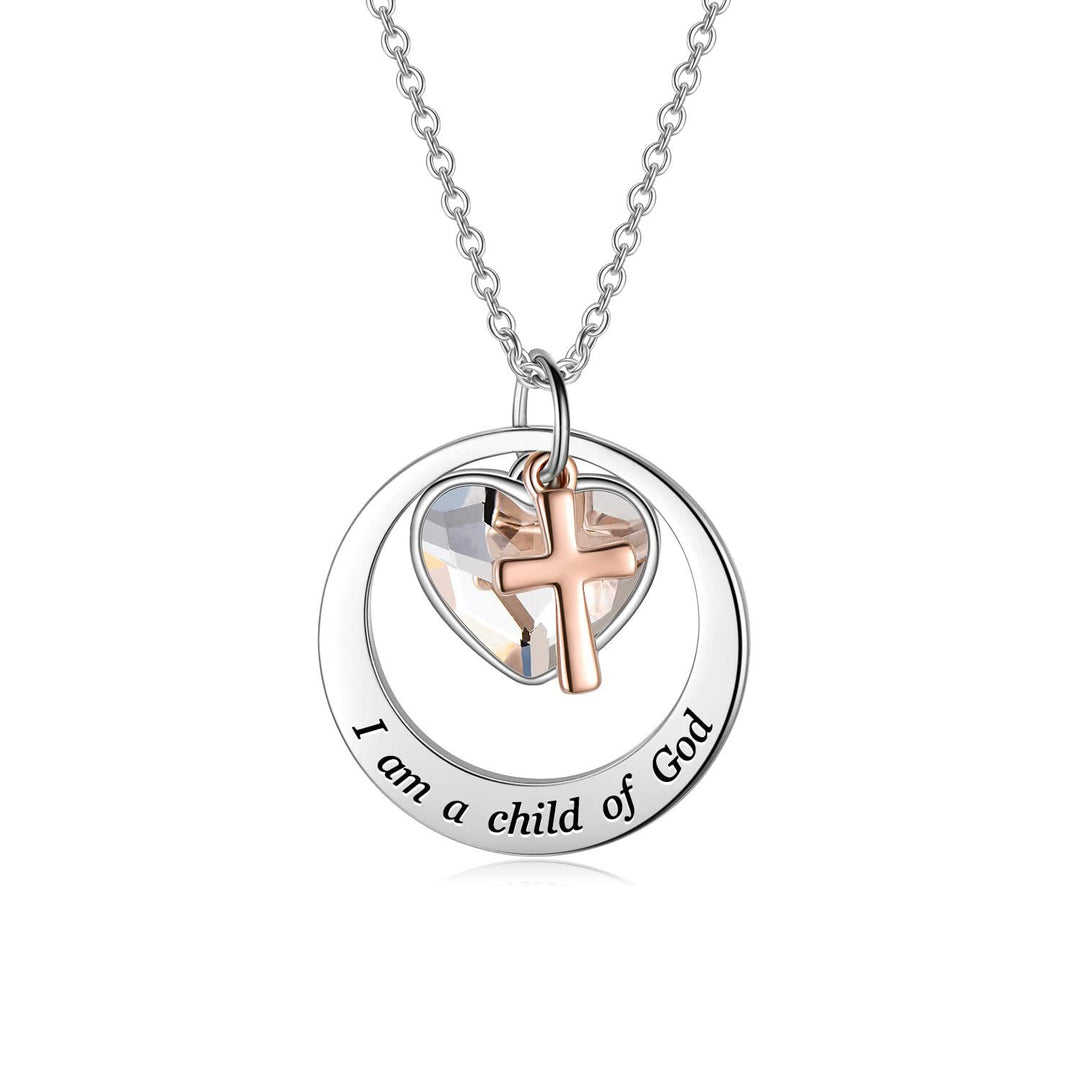 Christianartworkshop Delicate Mustard Seed Necklace with Cross and Scripture Message - image 5
