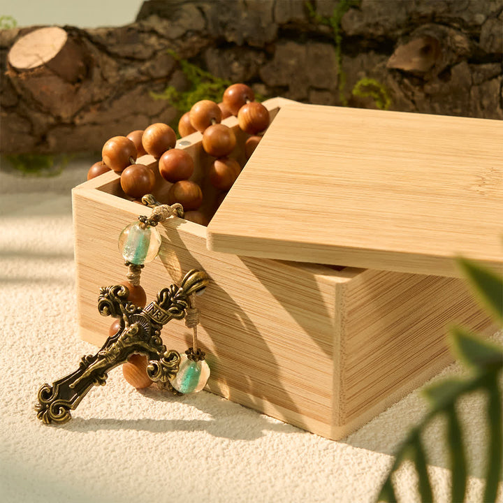 Christianartworkshop Sacred Rosary Wood Gift Box - image 3