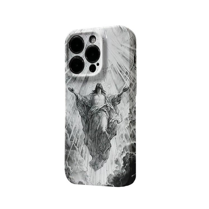 Christianartworkshop Heaven's Radiance Ascension of Christ Phone Case: Symbol of Eternal Hope - image 5