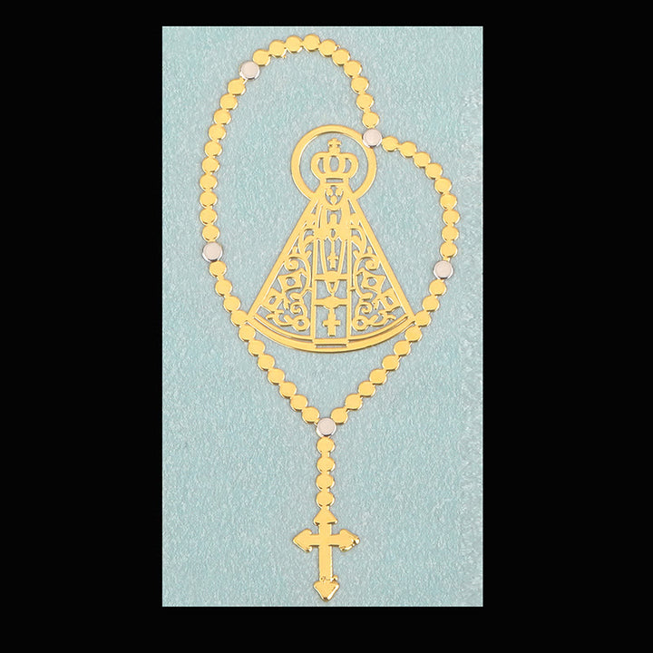 Christianartworkshop Golden Saint Sticker for Phone: Multiple Holy Figures Available - Our Lady of Aparecida - image 8