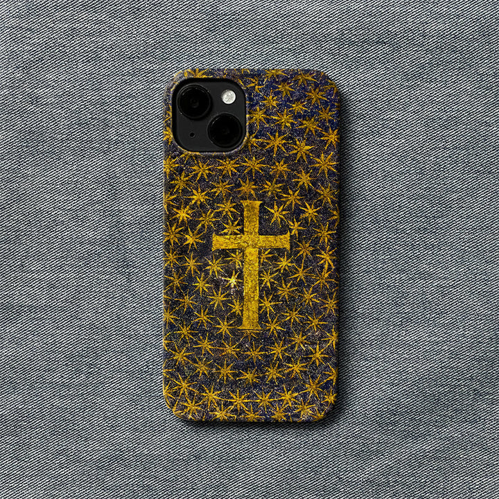 Christianartworkshop Faith & Light Golden Cross Phone Case: Shine in Your Hands - image 3