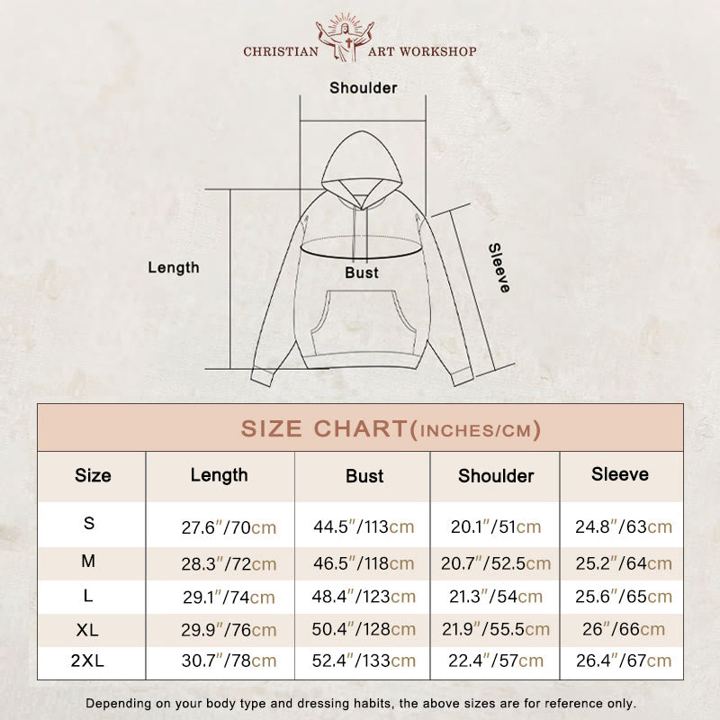 Christianartworkshop Playful Faith Christmas Fleece Lined Polyester Hoodie: Goospel Pun for Casual Outings - image 1