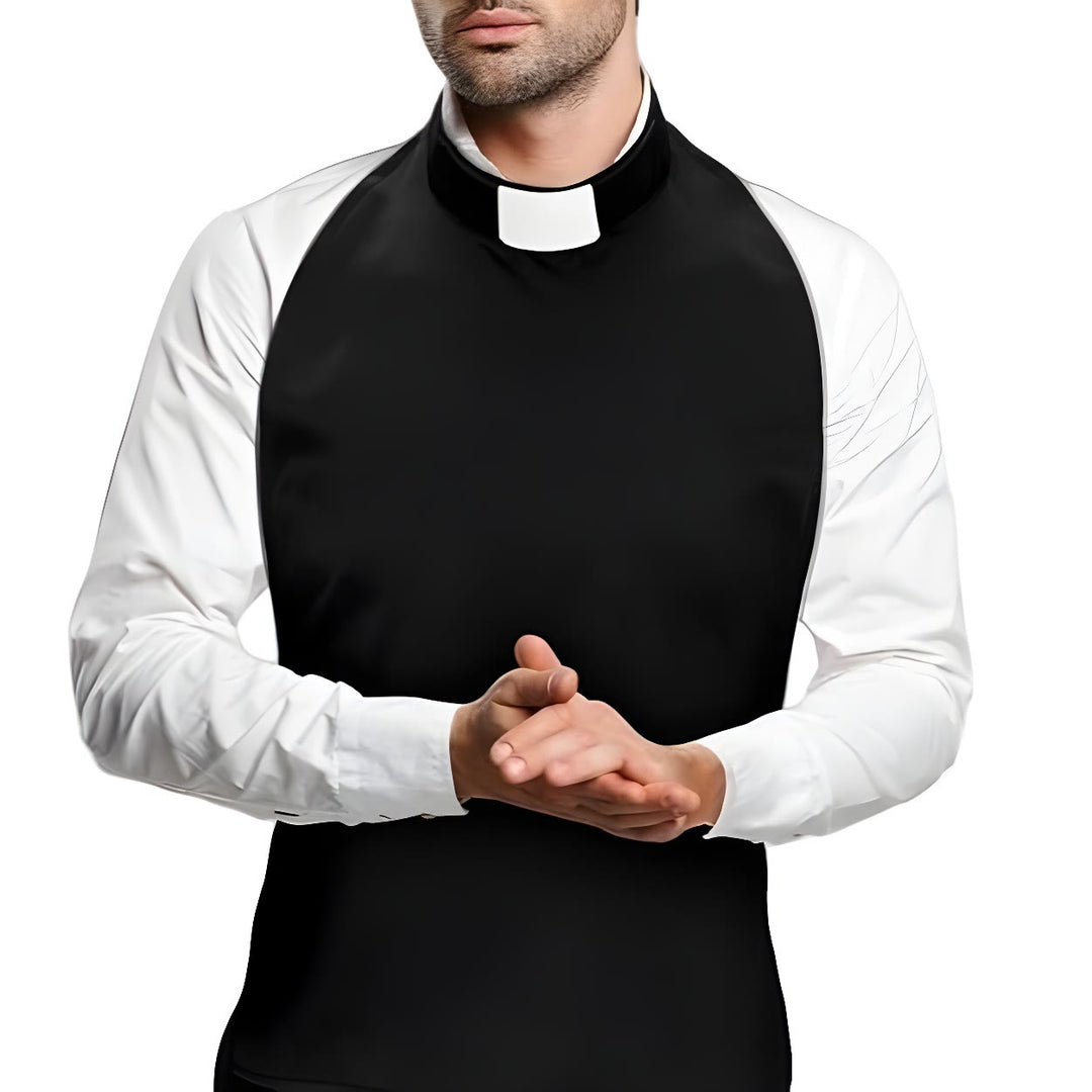 Christianartworkshop Unisex Soft Comfortable Clergy Tab Collar with Insert for Various Activities - image 10