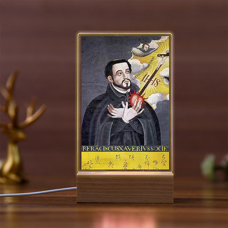 Christianartworkshop Sacred Art Religious Icon Warm Glow Night Light: Carry Presence Every Night - B - image 1