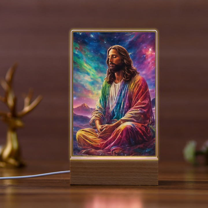 Christianartworkshop Religious Jesus Daily Affection Night Light: Warm Glow & Loving Message - I - image 9