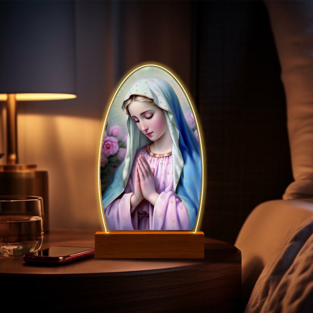 Christianartworkshop Blessed Christian Saints Night Light: Evening Companion for Reflection - C - image 6