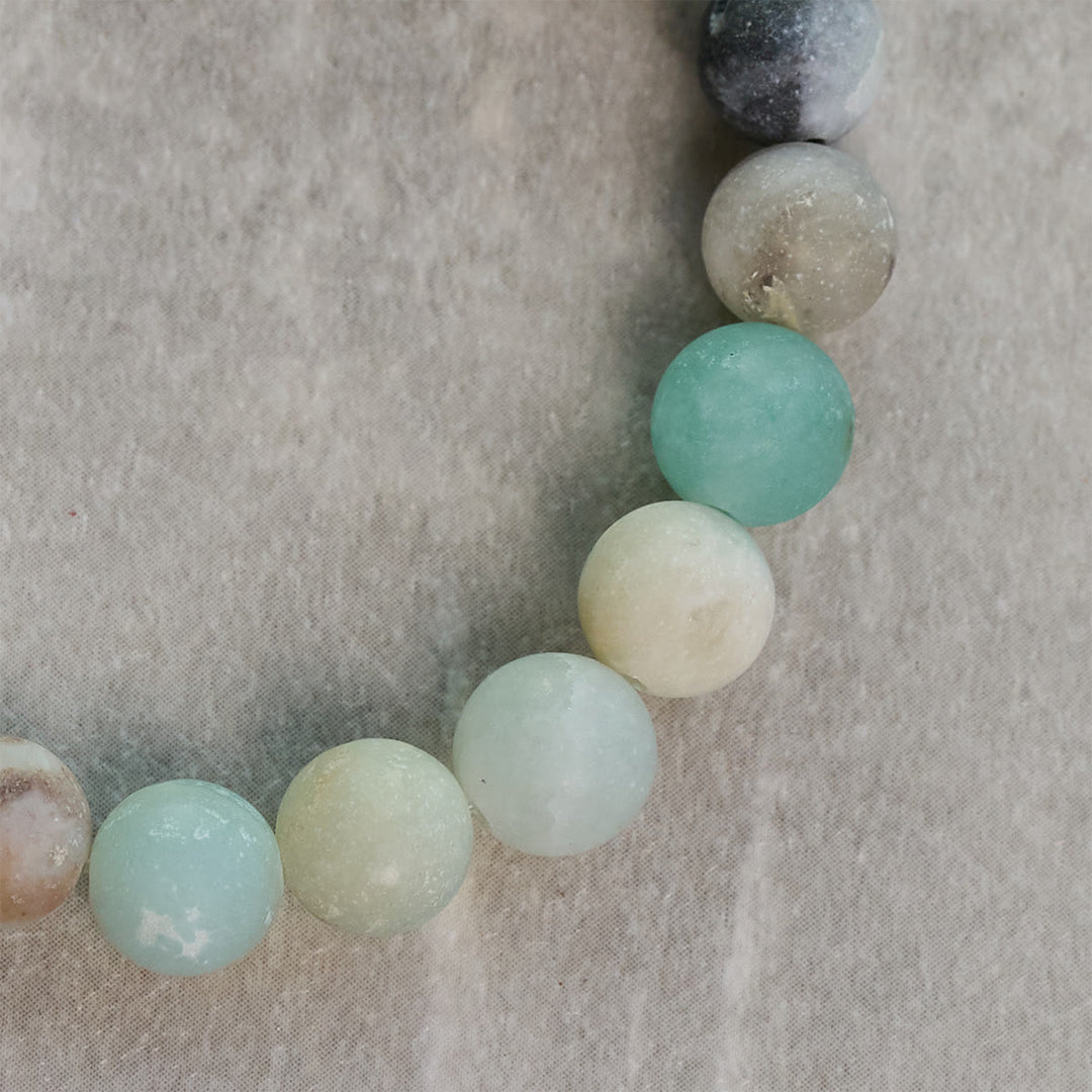 Christianartworkshop Ocean's Faith with Multicolored Natural Stone & Turtle Charm Animal Bracelet - image 6