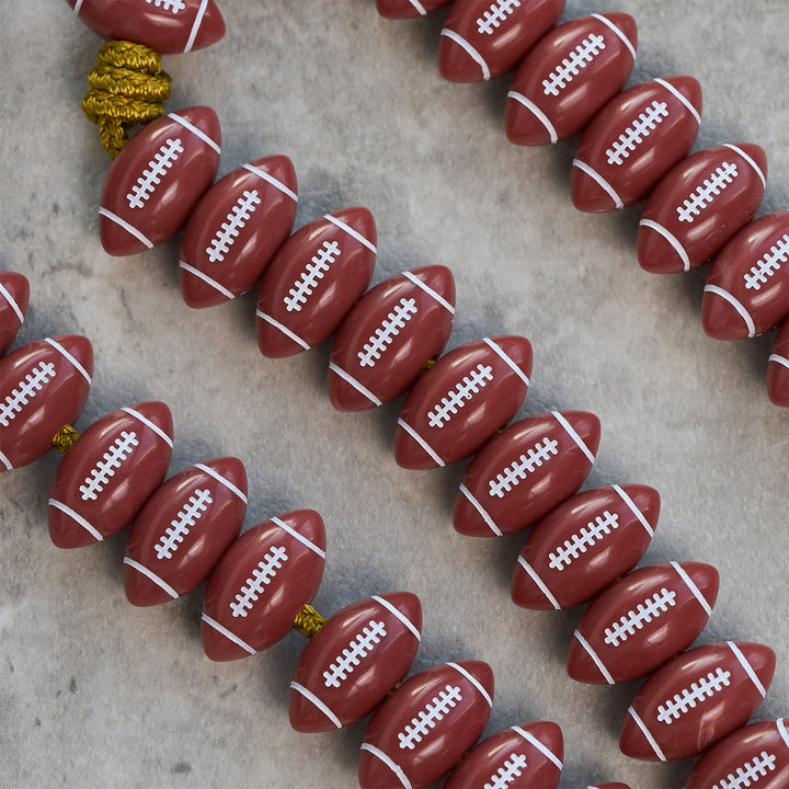 Christianartworkshop Holy Grail Blessing with Red Football Rosary and Golden Cord: Prayer for Strength - image 5