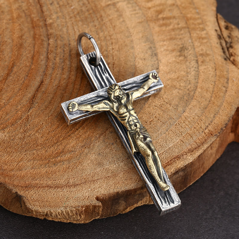 Christianartworkshop Classic Sterling Silver Crucifix Necklace: A Symbol of Faith for Daily Spiritual Connection - image 2