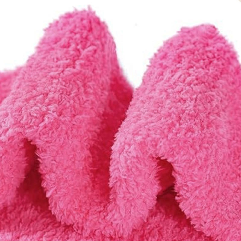 Christianartworkshop Divine Warmth Faithful Comfort I'M Praying Coral Fleece Socks - image 4