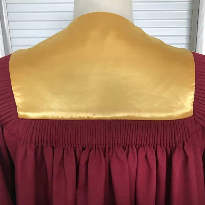 Christianartworkshop Classic Versatile 4-Color Clergy Robes with Golden V-Collar Design - image 10