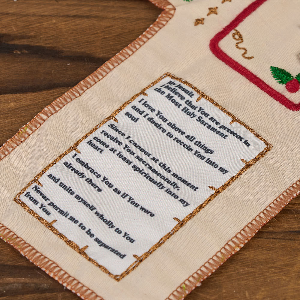 Christianartworkshop Classic Style Handcrafted Pocket Shrine with a Cross Inside - image 6