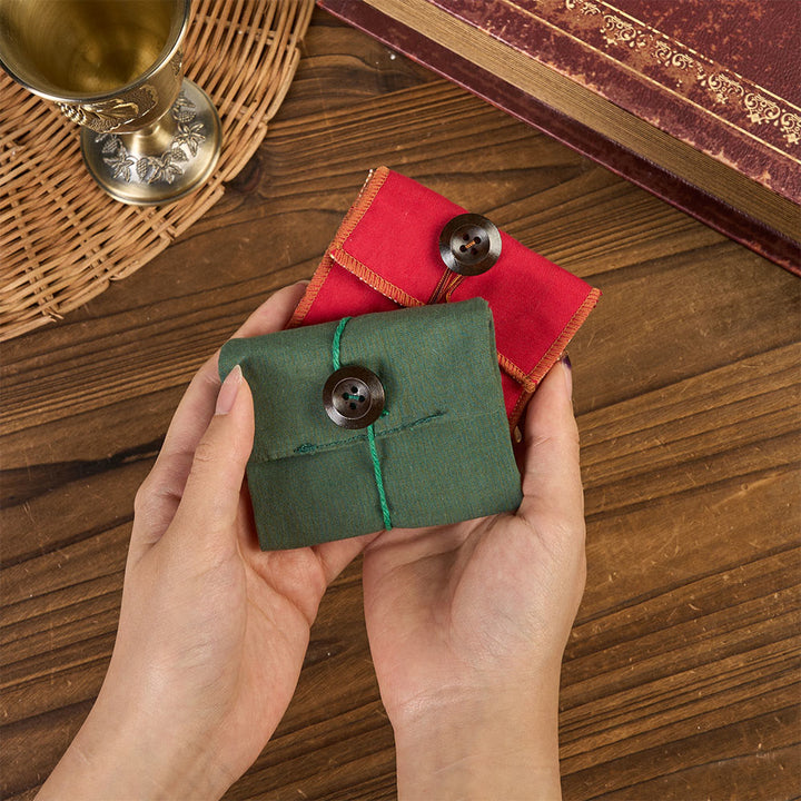 Christianartworkshop Classic Style Embroidered Fabric Pocket Shrine with Silver Cross Included Inside - image 4