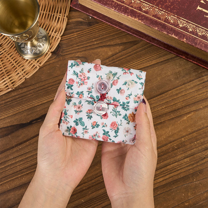 Christianartworkshop 4-Color Embroidered Fabric Pocket Shrine with Silver Cross Included Inside - image 7
