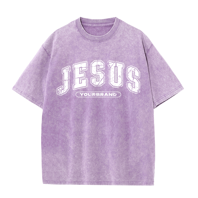Christianartworkshop First Of All I'm God's Masterpiece Christian Washed T-Shirt - Purple - 5XL - image 6