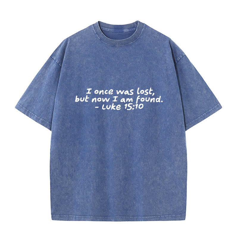Christianartworkshop Greatest Story Ever Told Christian Washed T-Shirt - Royal Blue - 4XL - image 7