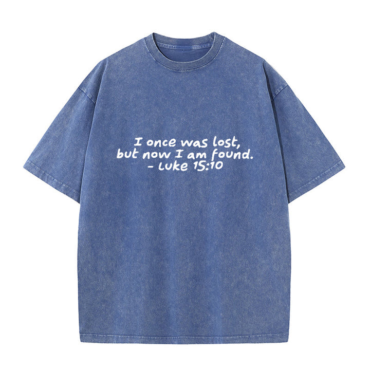 Christianartworkshop Greatest Story Ever Told Christian Washed T-Shirt - Royal Blue - 4XL - image 7