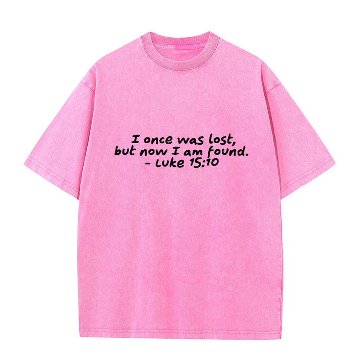Christianartworkshop Greatest Story Ever Told Christian Washed T-Shirt - Pink - 4XL - image 6