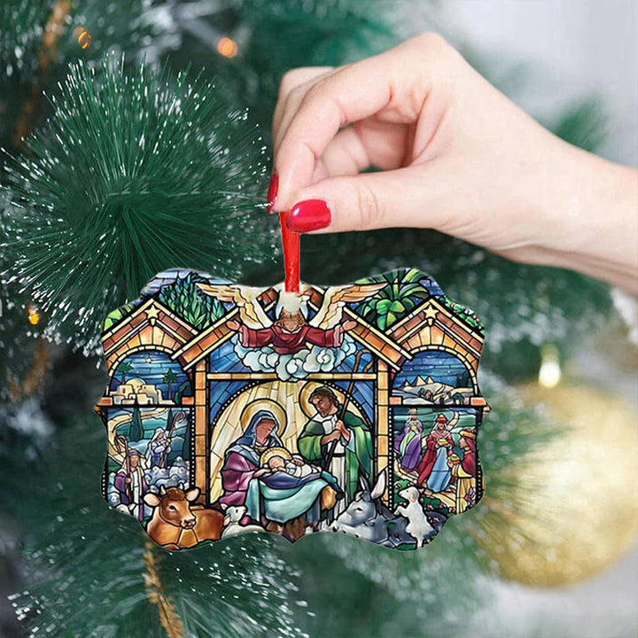 Christianartworkshop Acrylic Signs Nativity Christmas Hanging Ornaments D - image 3